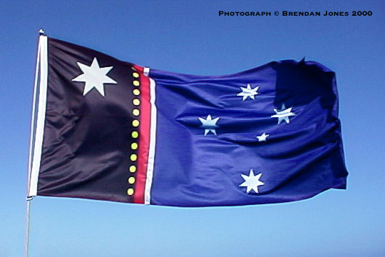 Flying the New Australian Flag